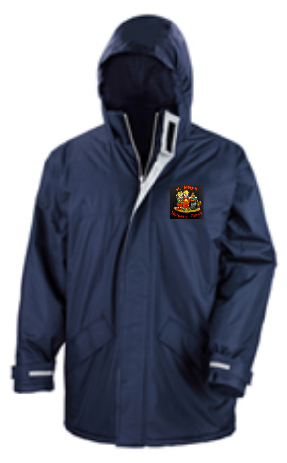 St Marys Cumbernauld Nursery School Winter Jacket Navy