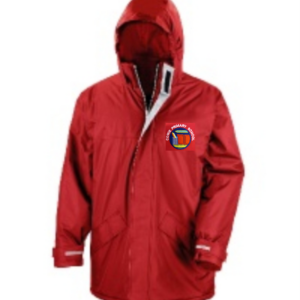 Cowie Primary School Red Winter Jacket