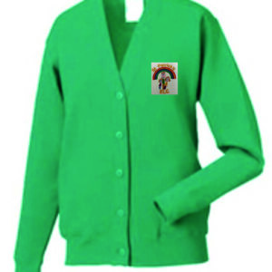 St Patricks Nursery School Cardigan Jade