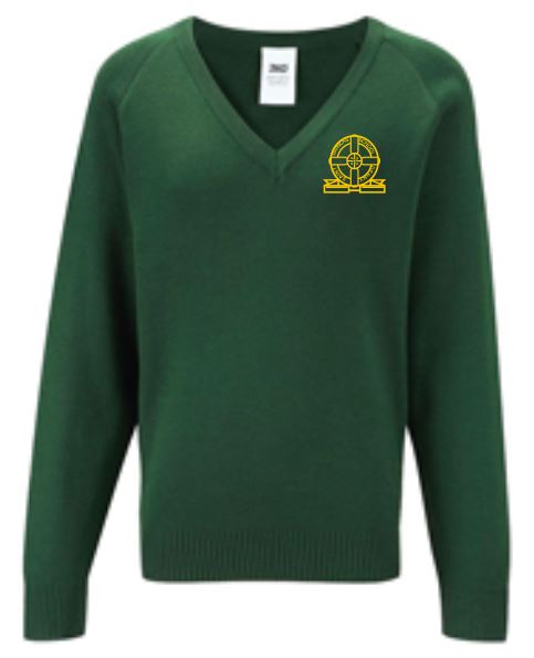 St Patricks Primary School V-Neck Jumper Bottle