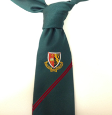 St Mungos High School Senior Tie Wine Margaret