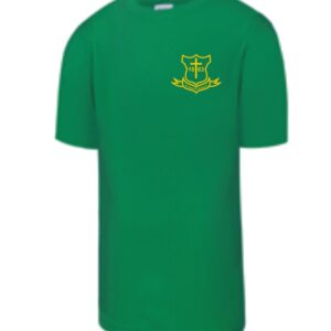 St Patricks PS Strathaven T Shirt Kelly Green