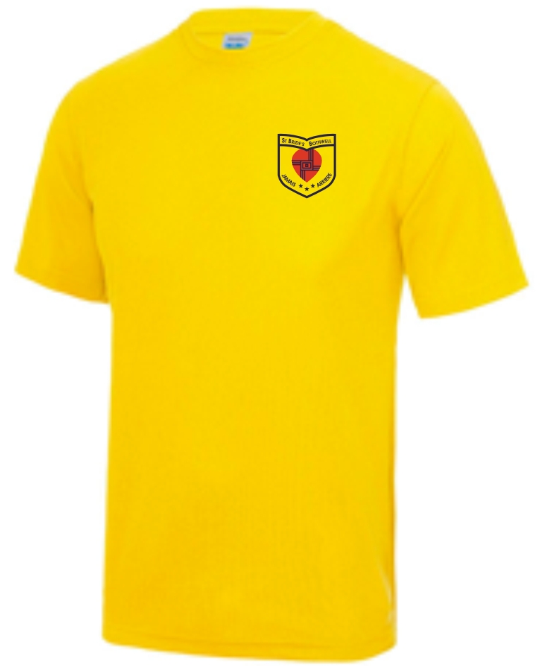 St Brides Primary School Bothwell Cool T Sun Yellow