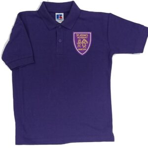 St Johns Academy Nursery Poloshirt Purple