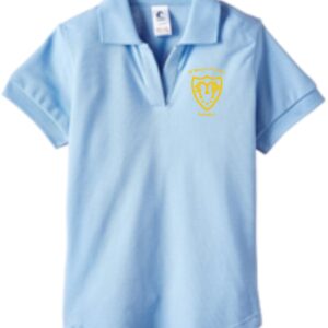 St Marys PS Hamilton Poloshirt Sky
