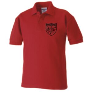 Allans Primary School Poloshirt Bright Red