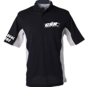 Central Scotland Autograss Poloshirt Black/Grey/White