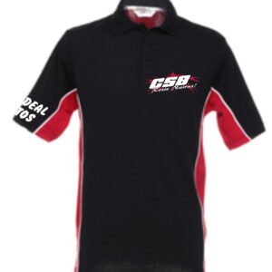 Central Scotland Autograss Poloshirt Black/Red/White