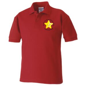 St John The Baptist Nursery Poloshirt Bright Red