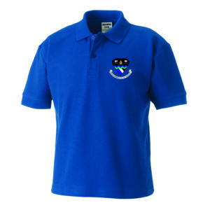Bishopbriggs Academy Royal PE Poloshirt