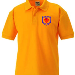 St Brides Primary School Bothwell Poloshirt Sunflower