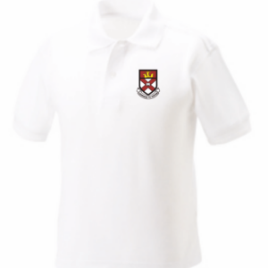 Alloa Academy Polo White