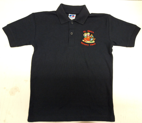 St Marys Cumbernauld Nursery School Poloshirt French Navy