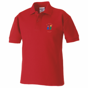 St Andrews Nursery Cumbernauld Poloshirt Bright Red