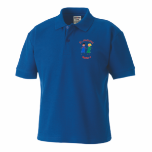St Andrews Nursery Cumbernauld Poloshirt Royal
