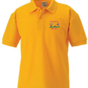 St Helens Nursery Poloshirt Sunflower