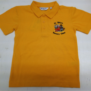 St Marys Cumbernauld Nursery School Poloshirt Pure Gold