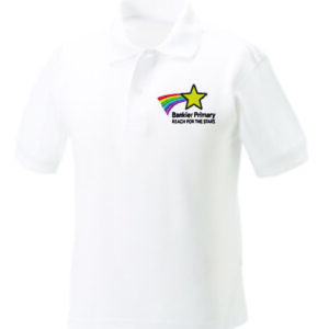 Bankier Primary School Poloshirt White
