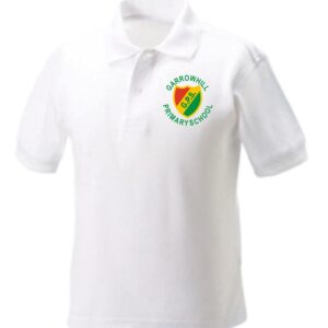 Garrowhill PS Poloshirt White