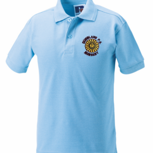 Dunblane Nursery School Poloshirt Sky
