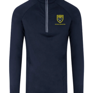 St Andrews RC Secondary Half Zip Navy Training Top