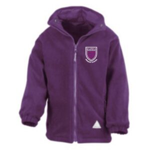 Seafield Primary School Reversible Jacket Purple