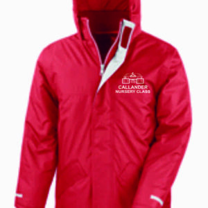 Callander Nursery Class Winter Jacket Red