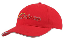 Rainbows Rainbow Cap Red One Size