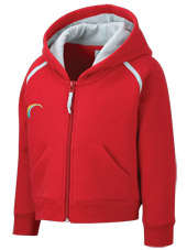 Rainbow Hoodie Red