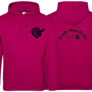 St Roch's Band  Kids Red Hot Chilli Hoodie No Initials