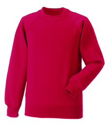 Abbey Nursery Sweatshirt Bright Red