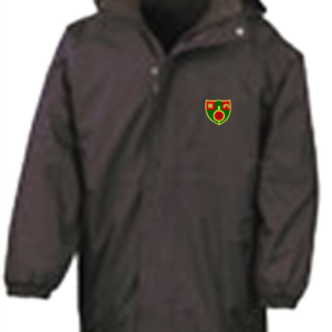 St Michaels Primary Reversible Jacket Brown