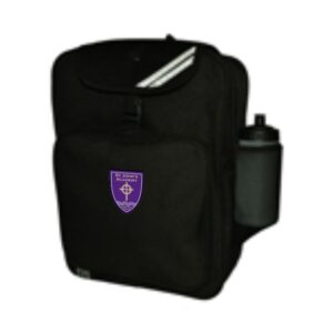 St John's Academy PS Backpack Black
