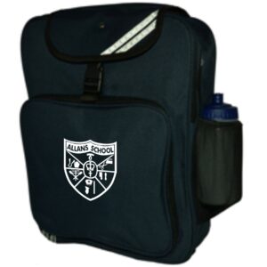 Allans Primary School Backpack Black