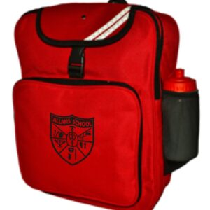 Allans Primary School Backpack Red