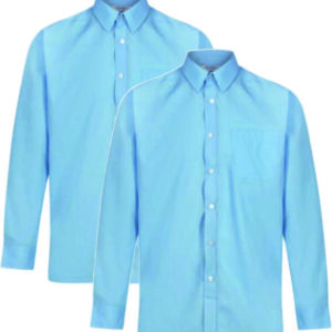 Our Lady of the Rosary PS L/S Twinpack Shirts Blue