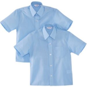 St Marys PS Larkhall S/S Twinpack Shirts Blue