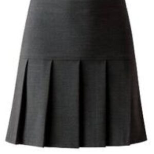 Bellahouston Academy Pleated School Skirt Black