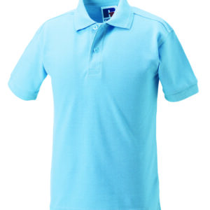 Oxgangs Primary School Poloshirt Sky
