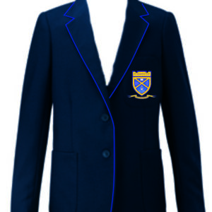 St Andrews RC Secondary SENIOR PUPILS ONLY Boys Braided Blazer Navy