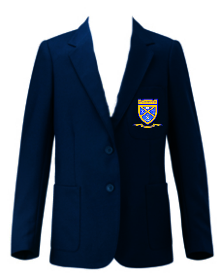 St Andrews RC Secondary Girls Blazer Navy