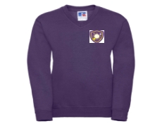 St Gerards PS V Neck Sweat Purple
