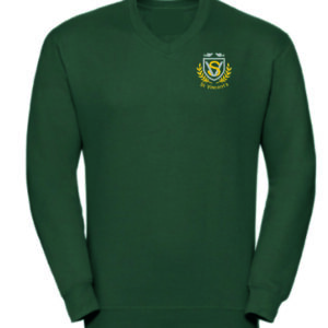 St Vincents PS Glasgow Vneck Sweat Bottle