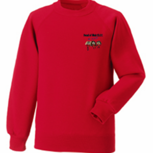 Head of Muir NRS Bright Red Sweatshirt