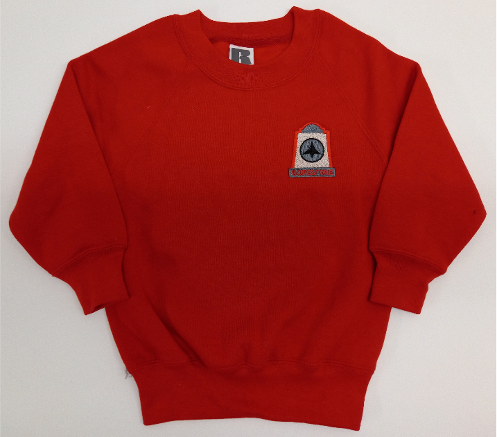 Borestone Primary School Sweatshirt Classic Red