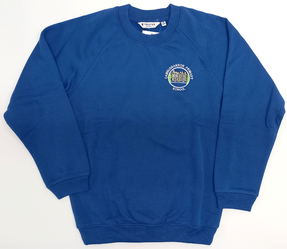 Cambusbarron Primary School Sweatshirt Royal