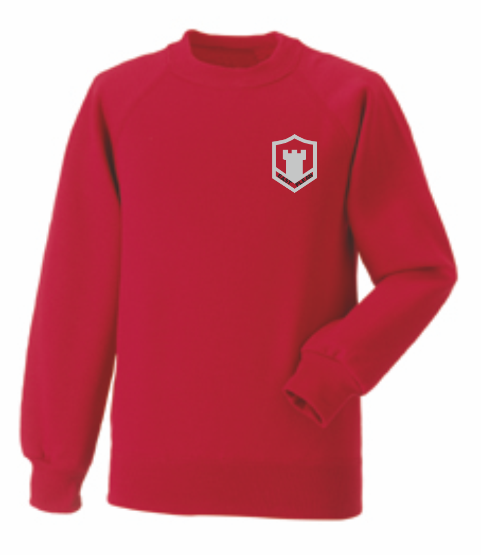 East Plean Primary School Sweatshirt Classic Red