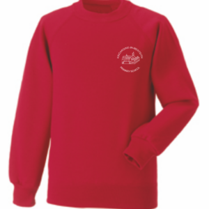 Kincardine-in-Menteith Primary School P1-P6 Sweatshirt Classic Red