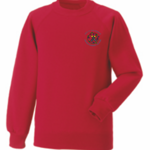 Kippen Primary School P1-P6 Sweatshirt Classic Red