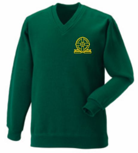 St Patricks Primary School V Neck Sweat Bottle